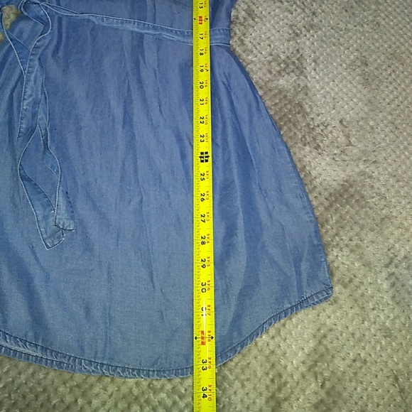 *SALE NEW! Adam Levine ~ Chambray Midi Dress - Picture 5 of 8